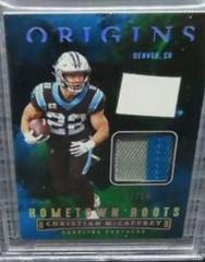 Christian McCaffrey [Green] Football Cards 2022 Panini Origins Hometown Roots Prices