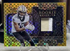 Chris Olave [Gold] #RSW-7 Football Cards 2022 Panini Select Rookie Swatches Prices