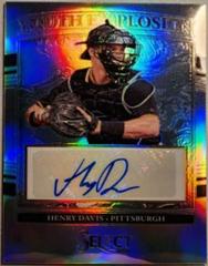 Henry Davis [Holo] Baseball Cards 2022 Panini Select Youth Explosion Signatures Prices