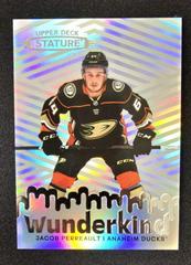 Jacob Perreault #W-1 Hockey Cards 2022 Upper Deck Stature Wunderkind Prices