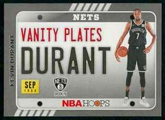 Kevin Durant #14 Basketball Cards 2020 Panini Hoops Vanity Plates Prices