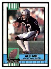 Willie Gault [Disclaimer Back] #288 Football Cards 1990 Topps Prices
