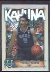 Tyrese Proctor #TBK-25 Basketball Cards 2022 Bowman Chrome University The Big Kahuna Prices