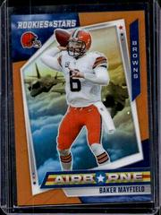 Baker Mayfield [Orange] #AB14 Football Cards 2021 Panini Rookies and Stars Airborne Prices