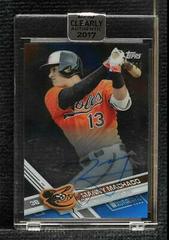 Manny Machado [Blue] #CAAU-MM Baseball Cards 2017 Topps Clearly Authentic Autographs Prices