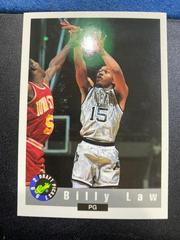 Billy Law Basketball Cards 1992 Classic Draft Picks Prices