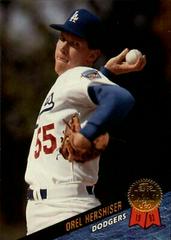 Orel Hershiser #53 Baseball Cards 1993 Leaf Prices