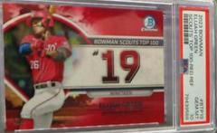 Elijah Green [Red] #BTP-19 Baseball Cards 2023 Bowman Scouts Top 100 Prices