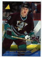 Paul Kariya [Rink Collection] Hockey Cards 1995 Pinnacle Prices