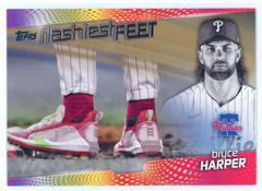 Bryce Harper [Gold] #FF-2 Baseball Cards 2022 Topps Flashiest Feet Prices