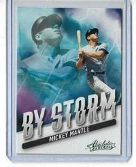 Mickey Mantle [Retail Green] #BYS-8 Baseball Cards 2022 Panini Absolute By Storm Prices