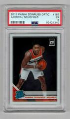 Admiral Schofield #187 Basketball Cards 2019 Panini Donruss Optic Prices