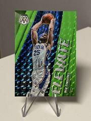 Ben Simmons [Green Fluorescent] #22 Basketball Cards 2020 Panini Mosaic Elevate Prices