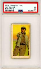 Nap Lajoie [Throwing] #NNO Baseball Cards 1909 T206 Piedmont 350 Prices