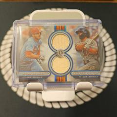 Nolan Arenado / Paul Goldschmidt [Blue Dual Player] #DR2-AG Baseball Cards 2024 Topps Tribute Dual Relic Prices