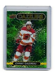 Johnny Gaudreau [Green] Hockey Cards 2021 Upper Deck Dazzlers Prices