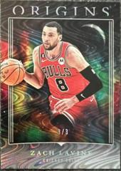 Zach LaVine [Swirl FOTL] #19 Basketball Cards 2023 Panini Origins Prices