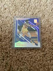 James Wiseman [Blue] Basketball Cards 2020 Panini Donruss Elite Prices