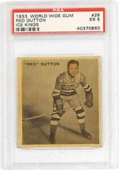 Red Dutton Hockey Cards 1933 World Wide Gum Ice Kings Prices