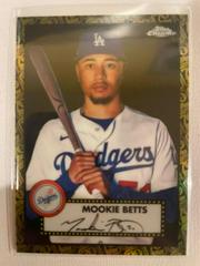Mookie Betts [Black Gold] #166 Baseball Cards 2021 Topps Chrome Platinum Anniversary Prices