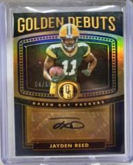 Jayden Reed [Sapphire] #GD-13 Football Cards 2023 Panini Gold Standard Golden Debuts Autographs Prices