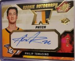 Philip Tomasino [Gold] Hockey Cards 2021 SPx Rookie Signatures Prices