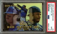 Ken Griffey Jr. [Row 1] Baseball Cards 1999 Flair Showcase Prices