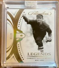 Christy Mathewson [Yellow Diamond] #21 Baseball Cards 2022 Panini Flawless Prices