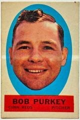 Bob Purkey [Instruction Back] Baseball Cards 1963 Topps Peel Offs Prices