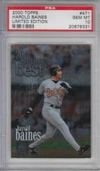 Harold Baines Baseball Cards 2000 Topps Limited Edition Prices