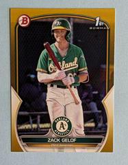 Zack Gelof [Gold] Baseball Cards 2023 Bowman Paper Prospects Prices
