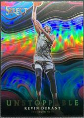 Kevin Durant [Silver Prizm] #7 Basketball Cards 2021 Panini Select Unstoppable Prices