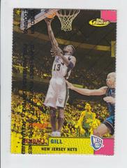 Kendall Gill Gold Refractor #49 Basketball Cards 1999 Finest Prices
