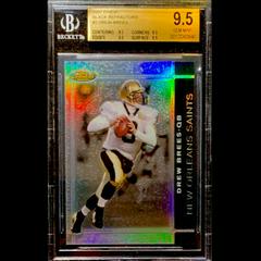 Drew Brees [Black Refractor] #2 Football Cards 2007 Topps Finest Prices