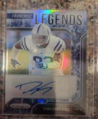 Dwight Freeney [Navy Camo Prizm] Football Cards 2021 Panini Prizm Franchise Legends Signatures Prices
