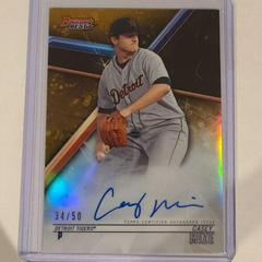 Casey Mize [Gold] #B18-CM Baseball Cards 2018 Bowman's Best of 2018 Autographs Prices