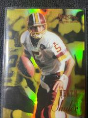 Heath Shuler [Mirror Gold] Football Cards 1995 Panini Select Certified Prices