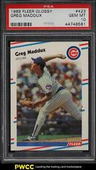 Greg Maddux #423 Baseball Cards 1988 Fleer Glossy Prices