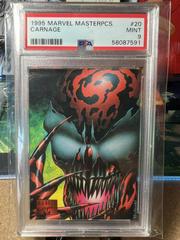 Carnage #20 Marvel 1995 Masterpieces Prices