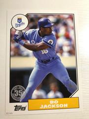 Bo Jackson [5x7] #T87-21 Baseball Cards 2022 Topps 1987 Prices