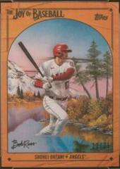 Shohei Ohtani [Indian Yellow] #1 Baseball Cards 2023 Topps X Bob Ross The Joy Of Prices