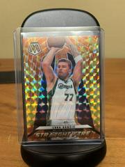 Luka Doncic Basketball Cards 2021 Panini Mosaic Straight Fire Prices