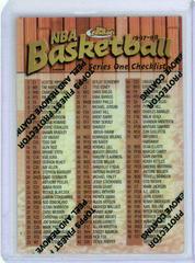 Checklist [Refractor w/ Coating] #100 Basketball Cards 1997 Finest Prices