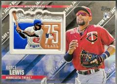 Royce Lewis [Black] Baseball Cards 2022 Topps Update Special Event Patch Relics Prices