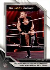 Pete Dunne #9 Wrestling Cards 2022 Panini NXT WWE 2021 Highlights Prices