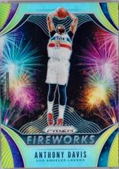 Anthony Davis [Gold Prizm] Basketball Cards 2019 Panini Prizm Fireworks Prices
