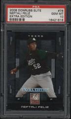 Neftali Feliz #76 Baseball Cards 2008 Donruss Elite Extra Edition Prices