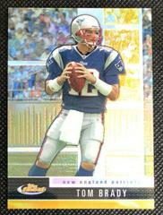 Tom Brady [Gold Refractor] #2 Football Cards 2008 Topps Finest Prices