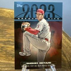 Shohei Ohtani [Blue] Baseball Cards 2024 Topps Greatest Hits Prices