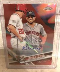 Jose Altuve [Autograph Red Refractor] #HMT45 Baseball Cards 2017 Topps Chrome Update Prices